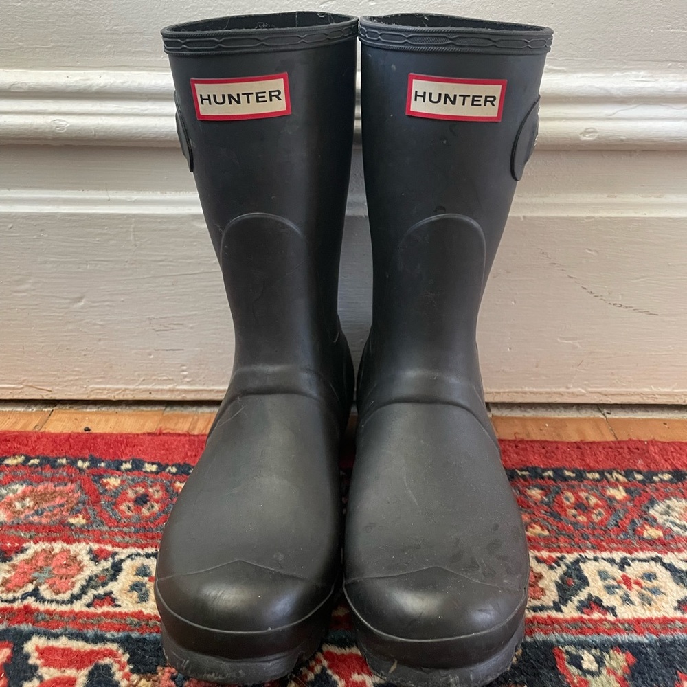 Hunter rain boots